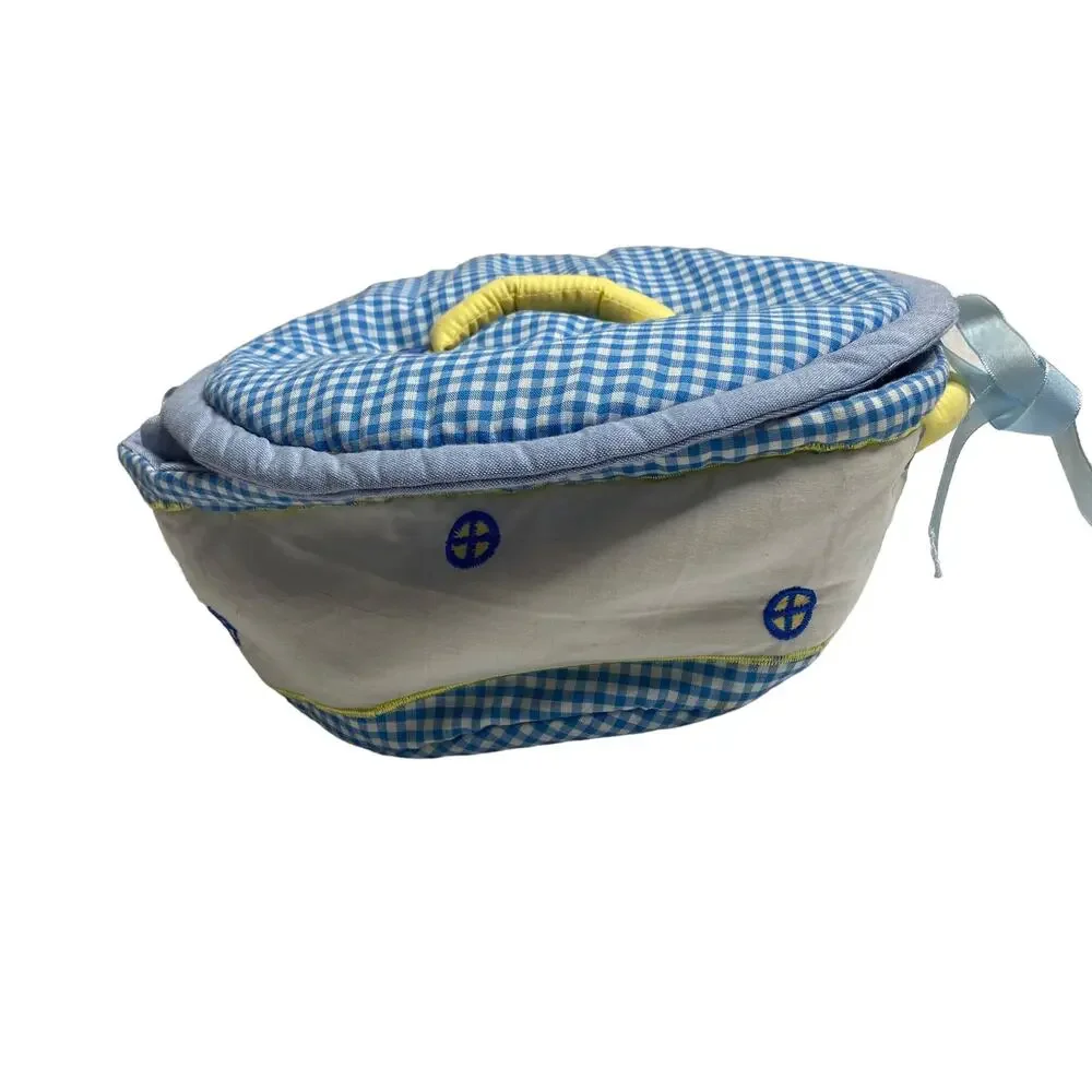 POTTERY BARN KIDS Soft Toddler Baby Cooking Toys Plush Pot Pan Whisk Glove